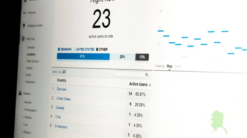 Website data and analytics