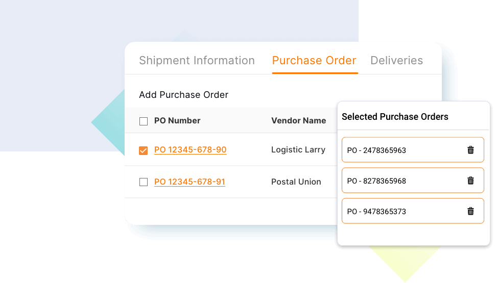 Purchase orders snapshot on suuchi.com