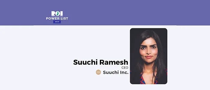 Image of Suuchi Ramesh in Roi-nj